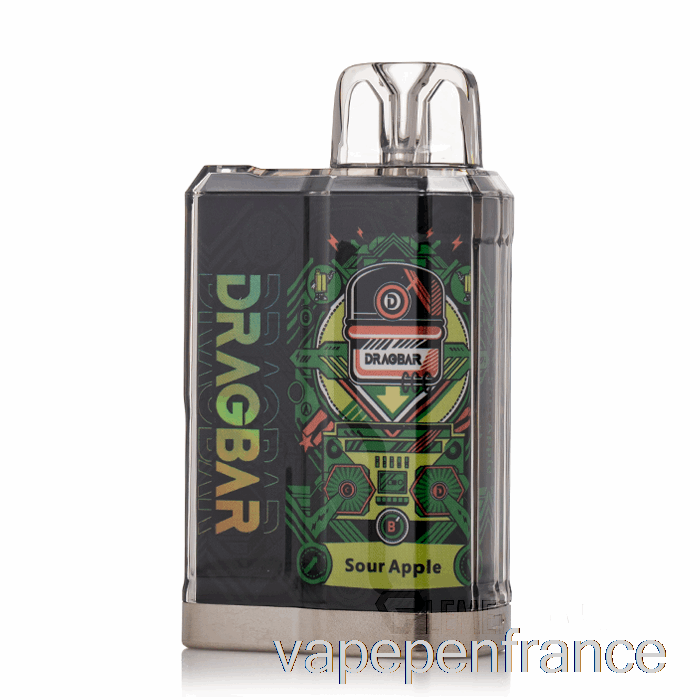 Stylo Vape Jetable à La Pomme Aigre Dragbar B3500